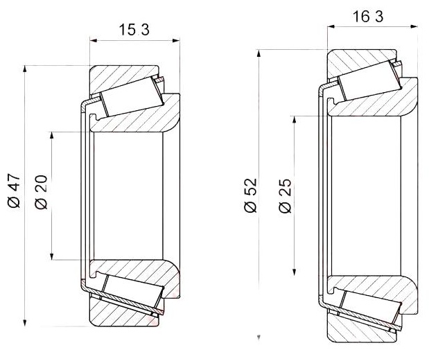 LYNXauto подшипник ступицы WB1243