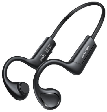 Наушники Bluetooth-наушники с заушным креплением черный