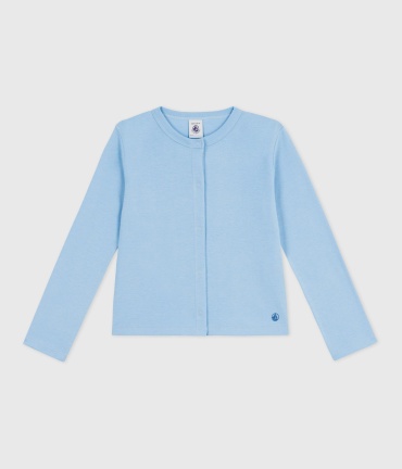 Кардиган Petit Bateau голубой