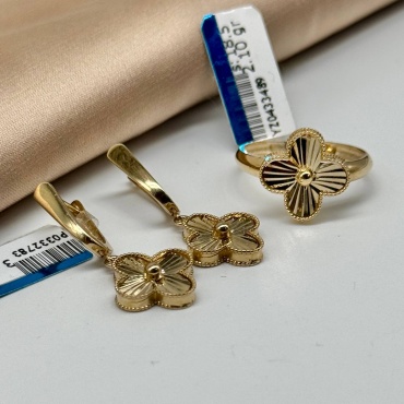 Ballerina Jewelry K554 размер 18.5 вес 5.47 г золото, без вставок