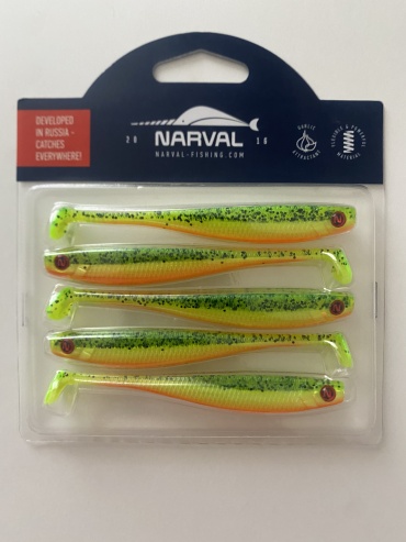 Мягкая приманка Narval Fishing Skinny 5 шт 100 мм Pepper/Lemon-015