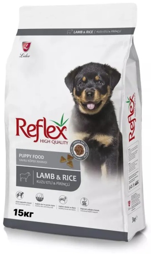 Reflex Puppy Food Lamb and Rice Ягненок с рисом для щенков 15 кг