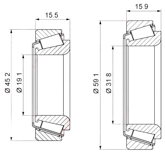 LYNXauto подшипник ступицы WB1378