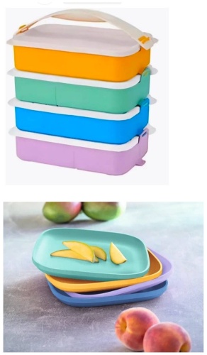 Tupperware набор контейнеров Rp19119 4 шт, пластик