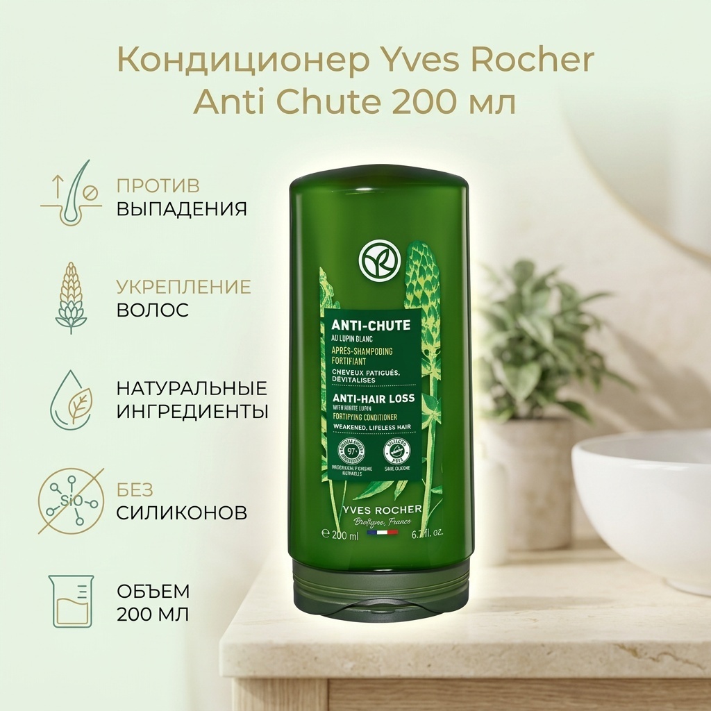 YVES ROCHER Anti Chute кондиционер 200 мл