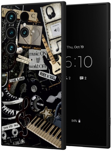 Чехол Mcover для Samsung Galaxy S24 Ultra рисунок