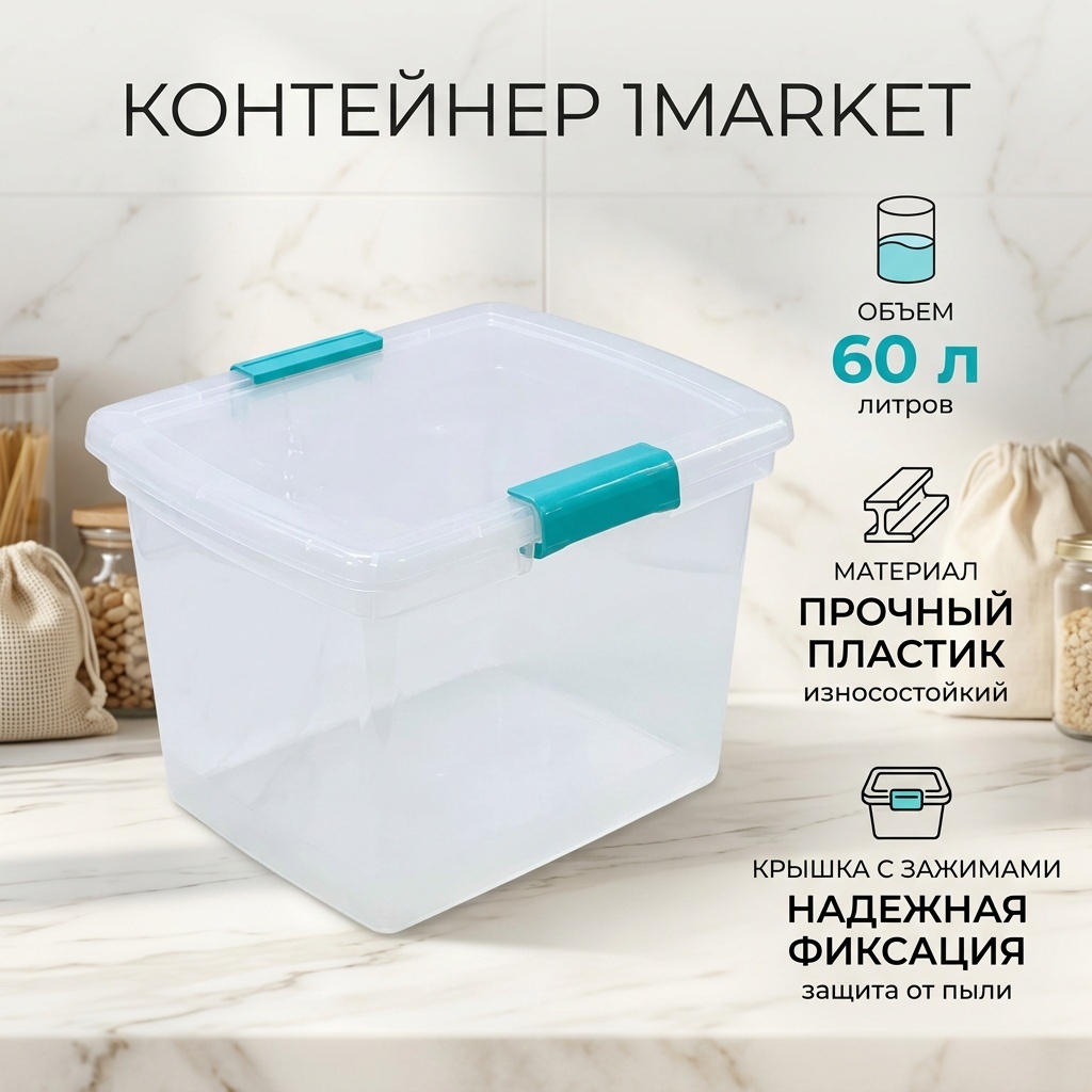 1Market контейнер 343974853, пластик