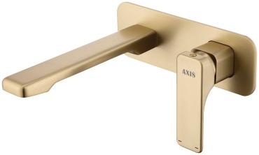 Смеситель AXIS A15.302.05, латунь, цвет матовое золото