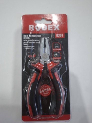 Плоскогубцы Rodex 0301, 130 мм