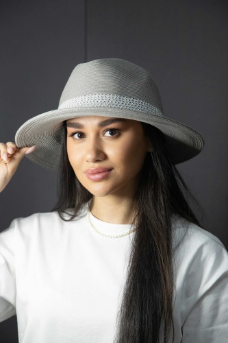 Шляпа CAPPELO размер 56, серый
