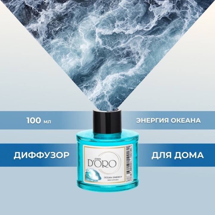 Диффузор Gamma D'ORO Энергия океана 100 мл