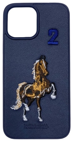 Чехол Santa Barbara Polo & Racquet Club для Apple iPhone 16 Pro Max рисунок