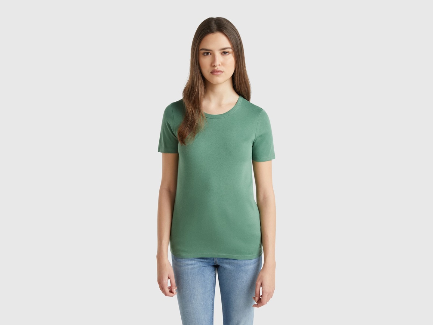 Футболка UNITED COLORS OF BENETTON зеленый