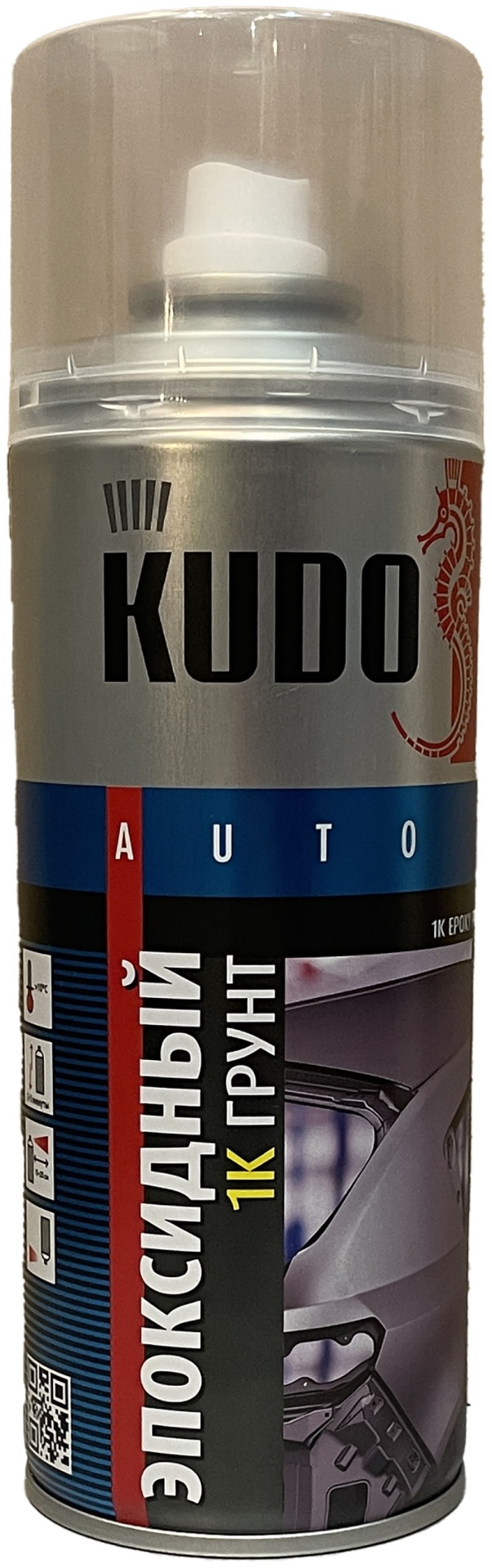 Kudo грунт-праймер эпоксидный серый 0.52 л
