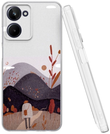 Чехол Mcover для Realme Realme 10 4G рисунок