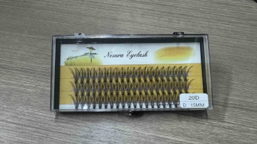 NESURA единичные 20D D 0.05 мм черный 15 мм