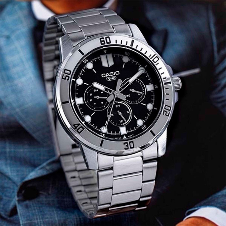 Кварцевые CASIO Watch-VD344D-8EUOriginal нержавеющая сталь
