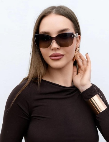 RITA BRADLEY солнцезащитные очки квадратные градиент