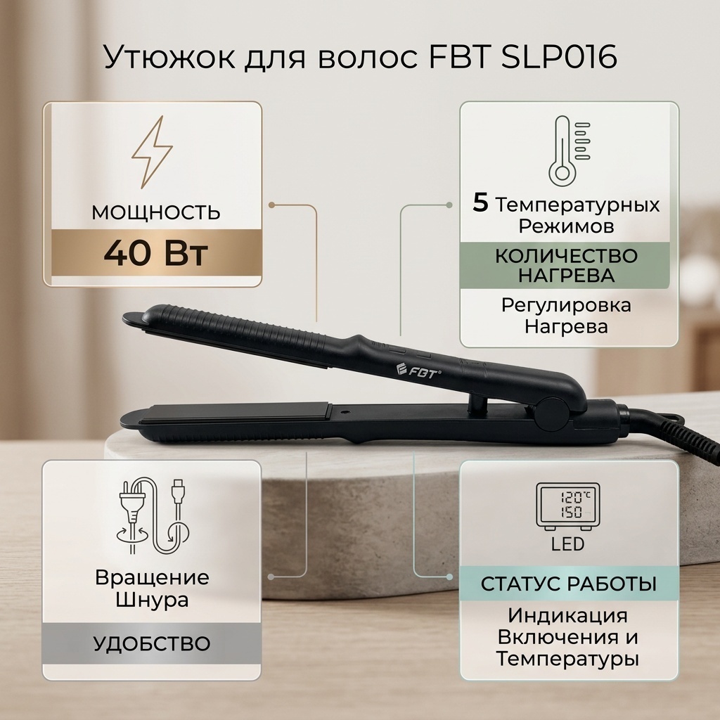 FBT SLP016 утюжок