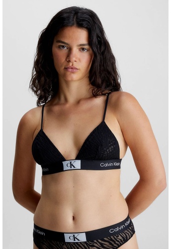 Бюстгальтер без наполнителя Calvin Klein черный