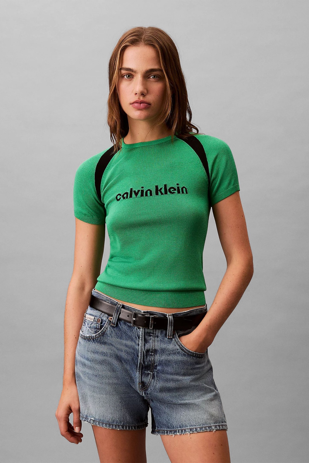 Футболка Calvin Klein Jeans зеленый