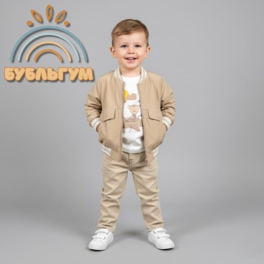 Комплект Bebico kids темно-бежевый