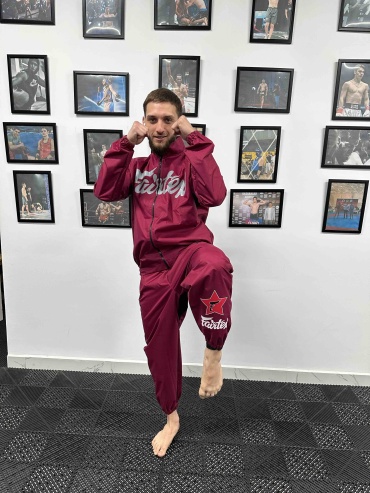Костюм Fairtex 2873711 бордовый XL