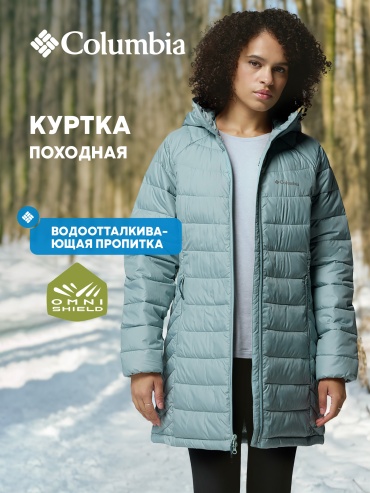 Зимняя куртка Columbia голубой