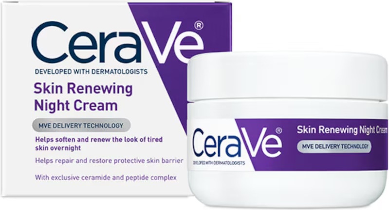 CeraVe крем Skin Renewing Night Cream для лица 48 г
