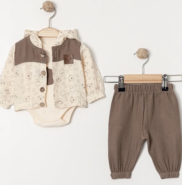 Комплект Elci Baby коричневый, бежевый