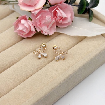 Серьги Xuping Jewelry бижутерный сплав, искусственный жемчуг, кристалл