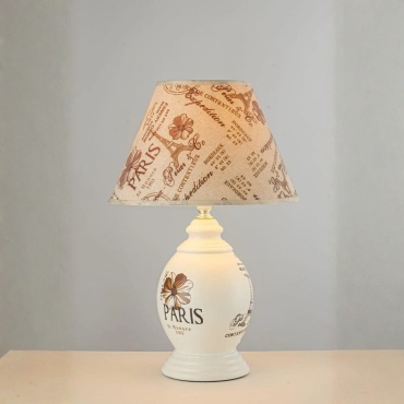 Настольная лампа Home Light Paris E27, 60 Вт, керамика