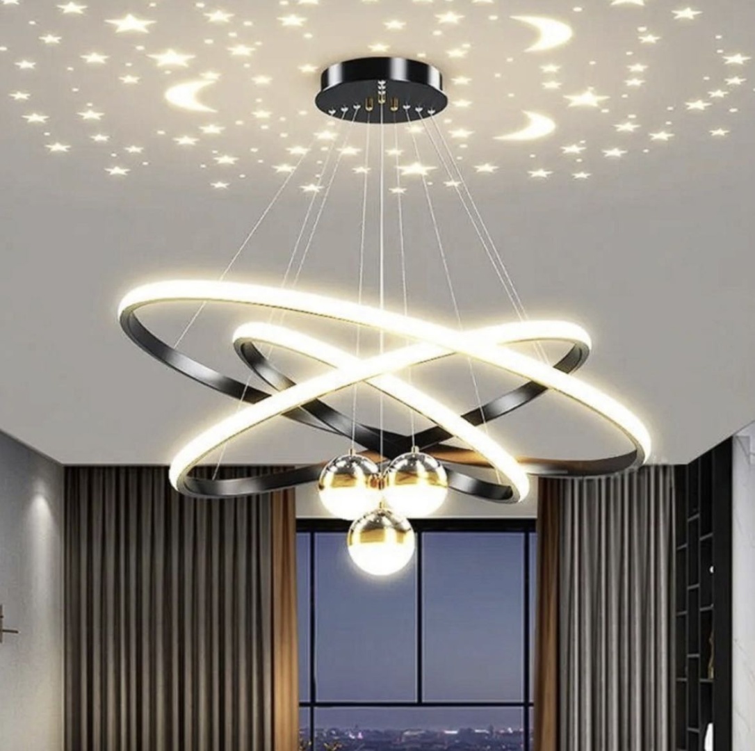 Люстра потолочная N-SU LED, кол-во ламп: 6 шт