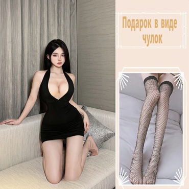 Платье RW ROVAN WHITE черный, серый