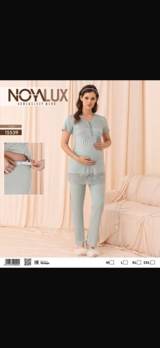 Пижама Noya Lux мятный