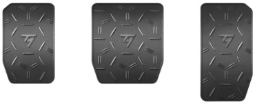 Накладки Thrustmaster T-LCM Rubber Grip черный