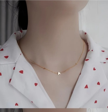 Цепь Stainless Steel длина 30 см титан без вставок