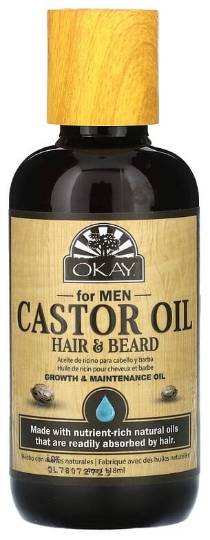 Okay Pure Naturals Growth and maintenance масло для бороды и усов 118 мл