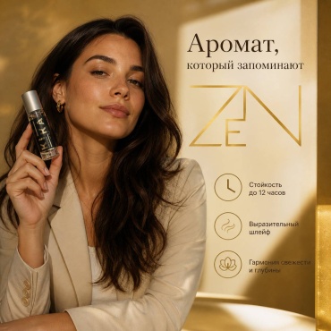 Kika Parfum ZEN парфюмерная вода EDP 10 мл, для женщин