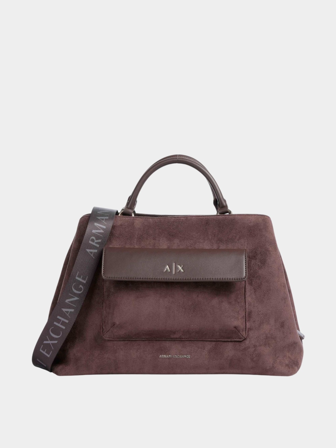 Сумка шоппер Armani Exchange полиэстер бежевый