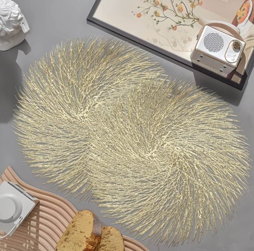 Сервировочный коврик NIKHOME 38x38 см, ПВХ, 4 шт