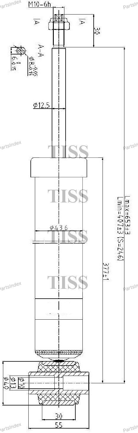 Амортизатор JD Амортизатор Подвески JAA0247