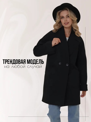 Пальто BREDBERRY черный