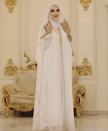 Намазник Abaya белый