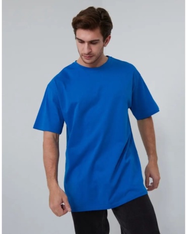 Футболка Lux textile синий