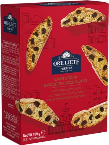 Печенье Ore Liete кантуччини с шоколадом 180 г