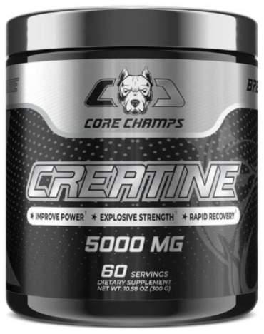 Креатин Core Champs Creatine 5000 mg нейтральный 300 г