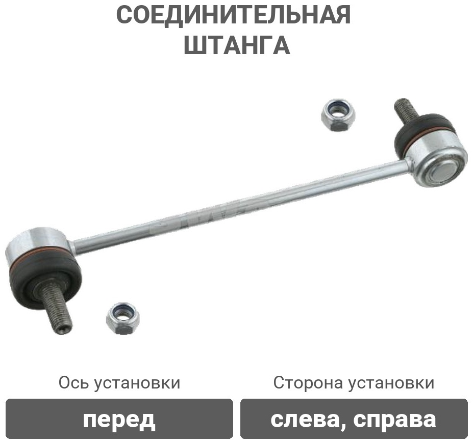 SWAG Тяга / Стойка, Стабилизатор 30927834