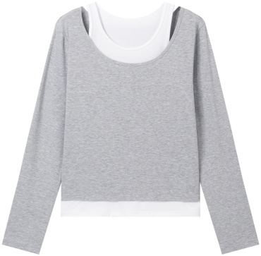 Лонгслив Semir серый