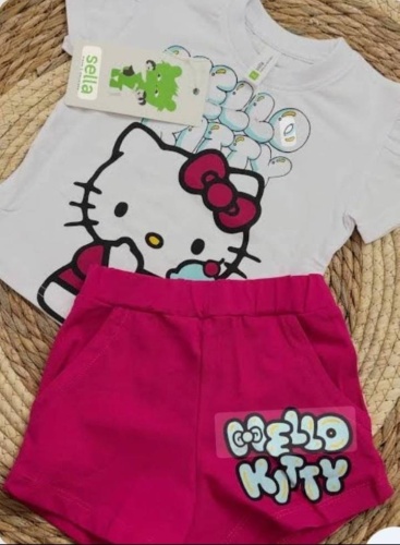 Комплект Sella Hello Kitty белый, розовый